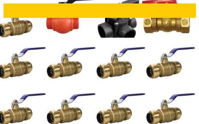 male and female push button valve